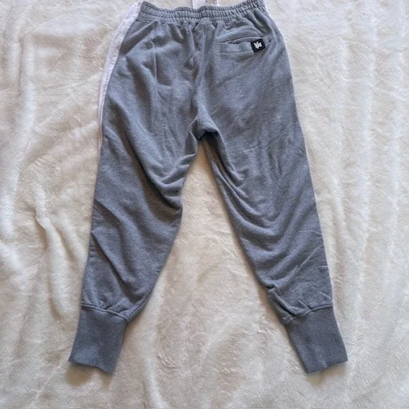 YoungLA 225 Snap-Off Joggers Mens Large Gray White Tear Away Sweatpants YLA2204 - Picture 3 of 9
